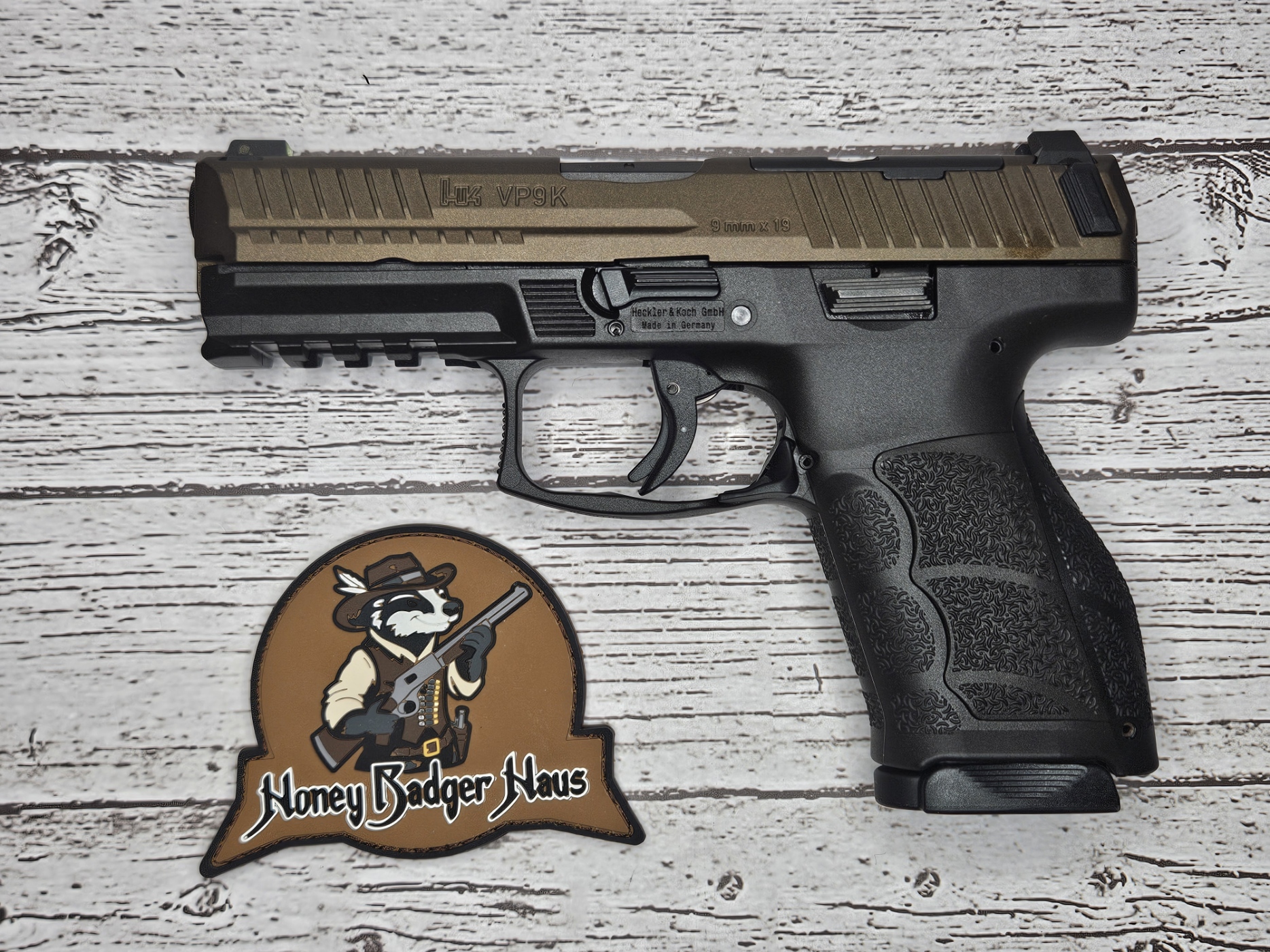 HK VP9A1 K Optic Ready - Midnight Bronze